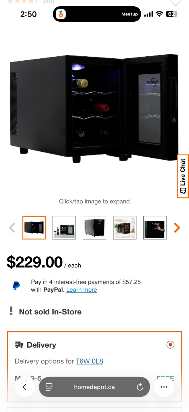 Magic Chef Wine/Beer Cooler