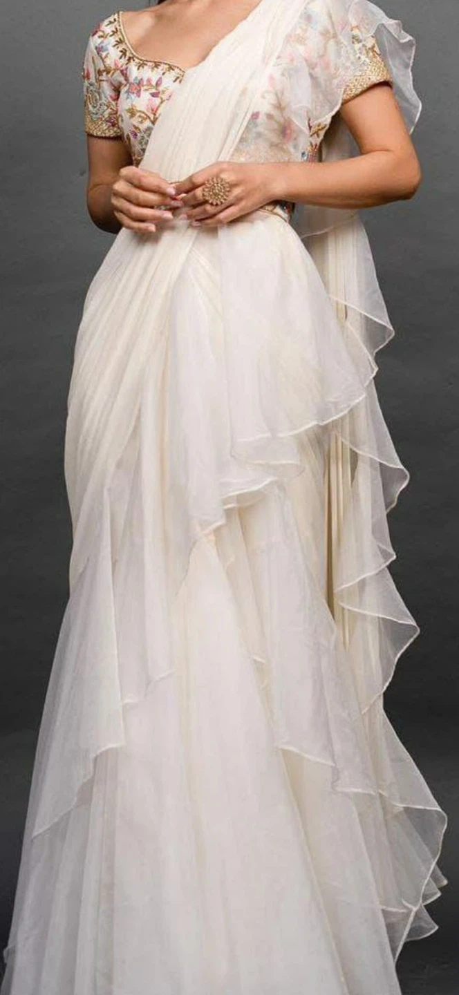 Ready made lehenga saree - photo 4