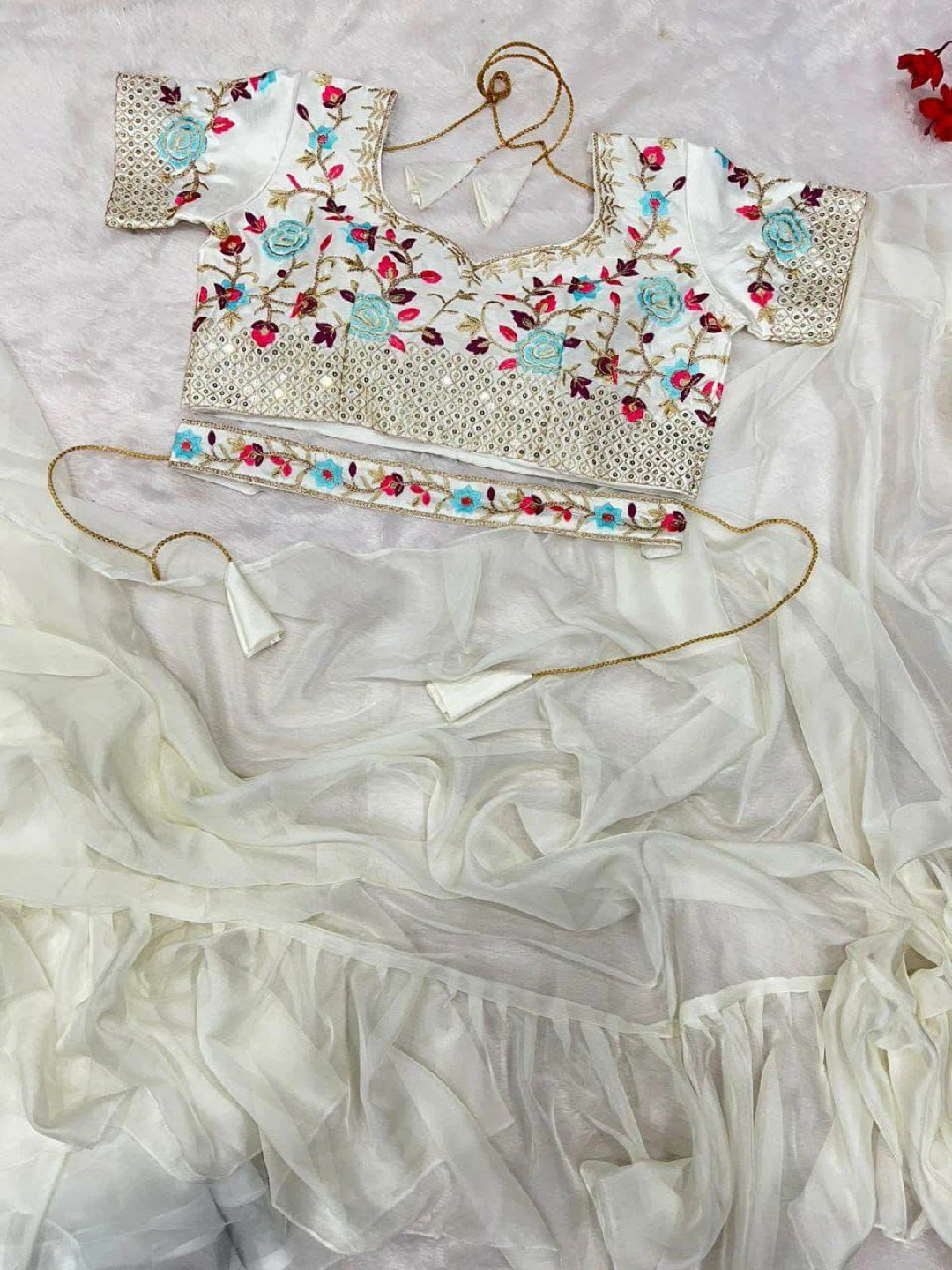 Ready made lehenga saree - photo 2