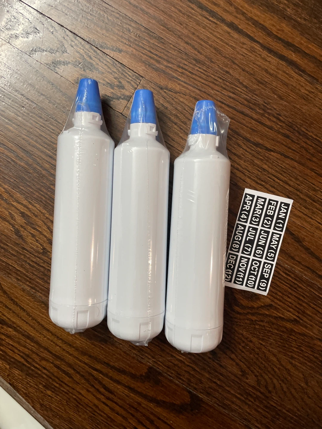 3 Pack White Water Filter Replacement Cartridges