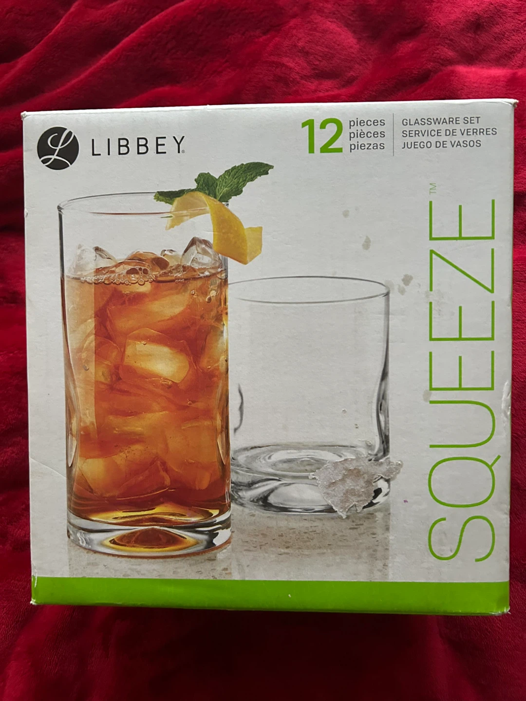 Libbey Squeeze Glassware Set