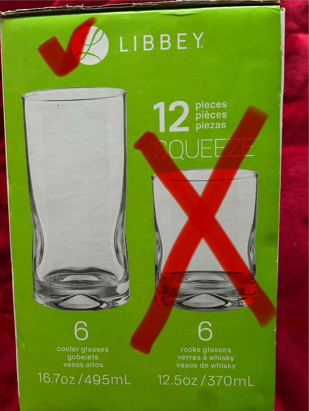 Libbey Squeeze Glassware Set - photo 2
