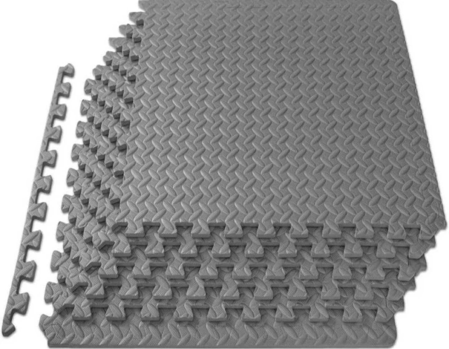 6 Black/Grey interlocking foam mats - photo 2