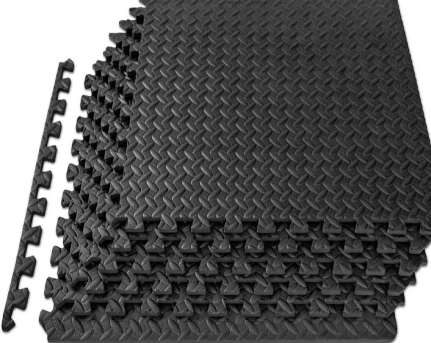 6 Black/Grey interlocking foam mats - photo 3