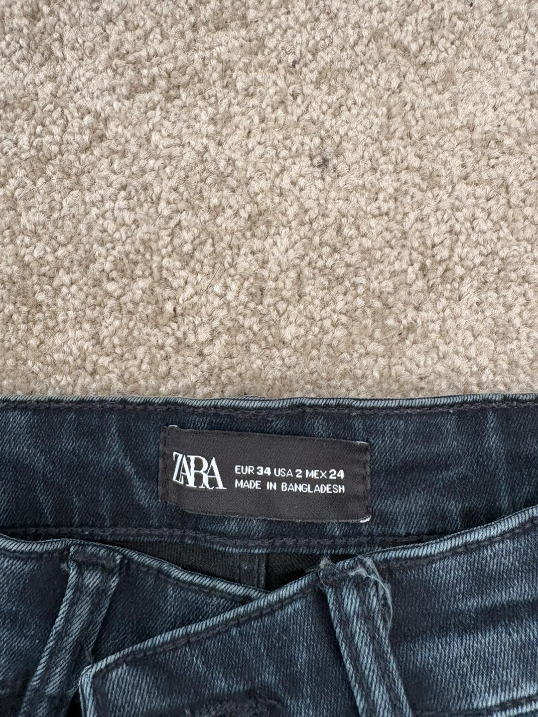 Zara High Waisted Skinny Jeans - photo 2