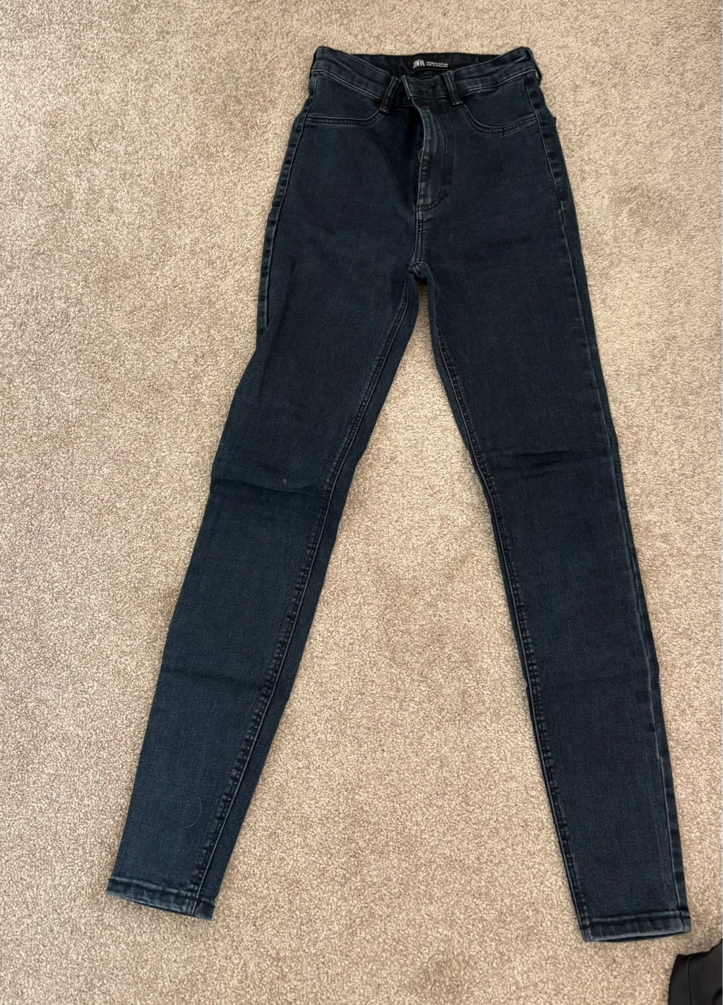 Zara High Waisted Skinny Jeans