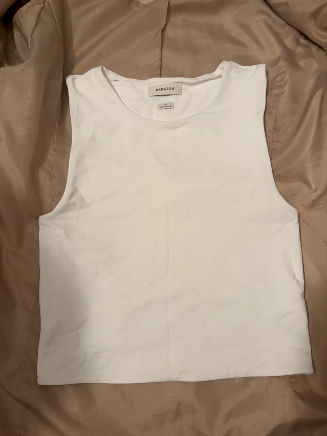 Oritzia tank top and shorts