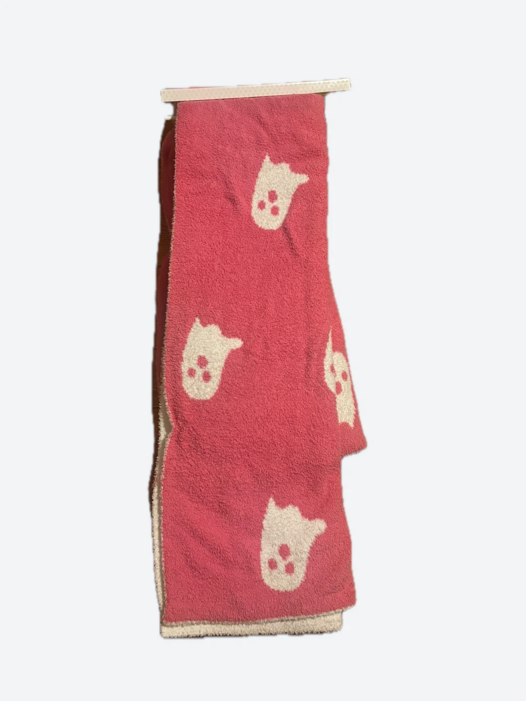 Cupcakes and Cashmere Ghost Print Plush Scarf
