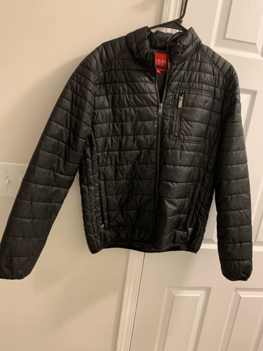 Guess Puffer Jacket - Black - Size M