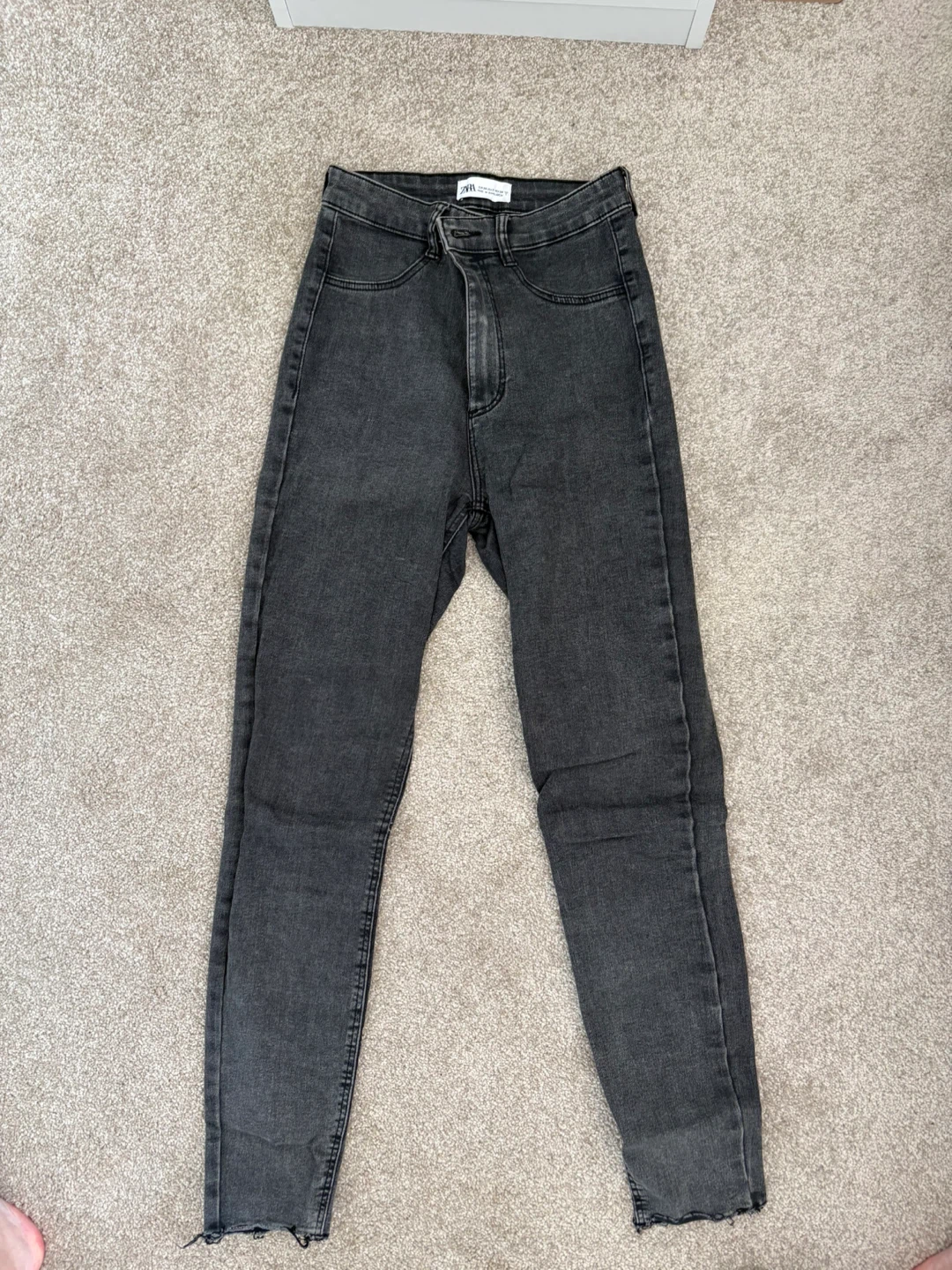 Zara Black Denim Jeans - Women's Size 2