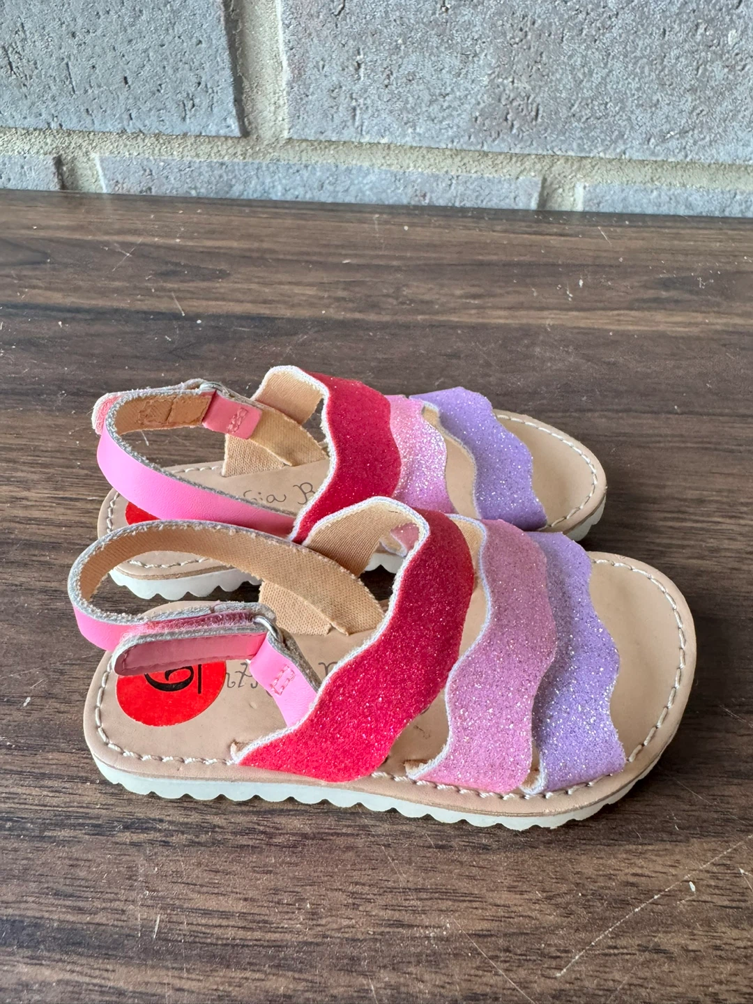 Toddler Girl's Sandals - Summer Shoes - Size 6 - photo 3