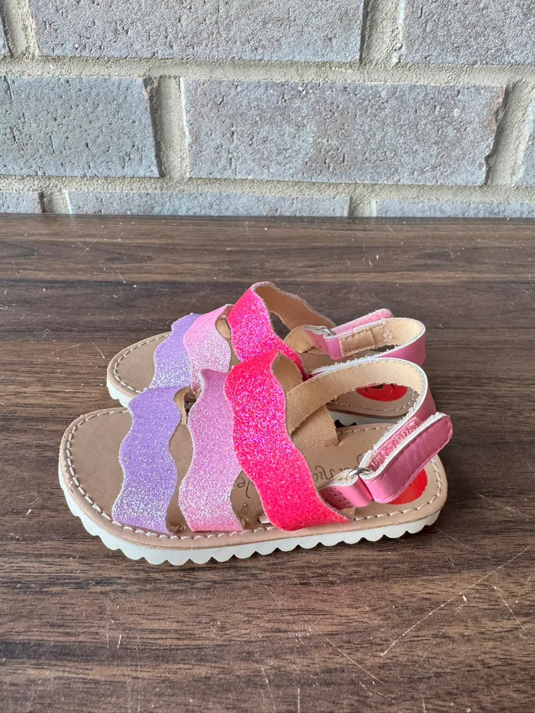 Toddler Girl's Sandals - Summer Shoes - Size 6 - photo 2