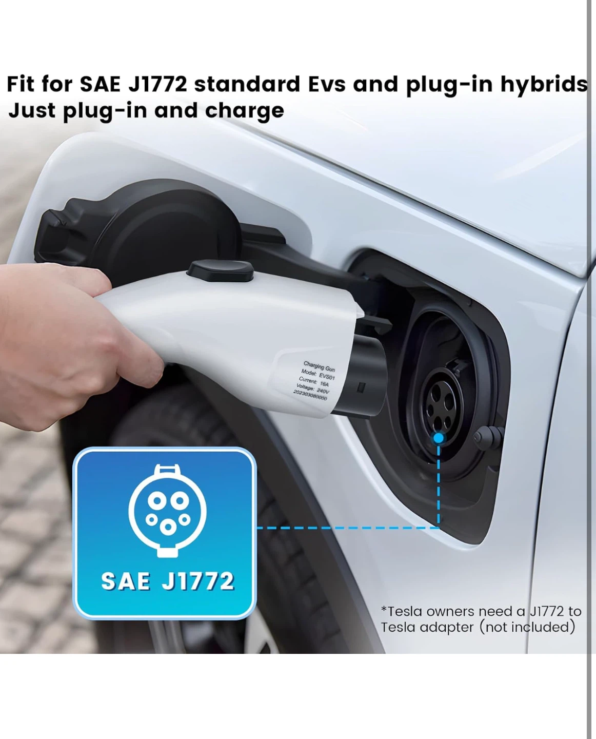 GODIAG Portable Level 1 and 2 EV Charger - photo 5