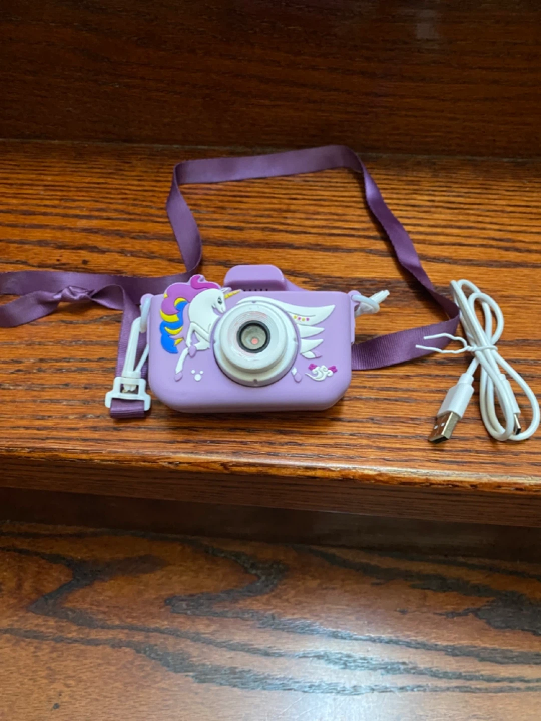Kids Unicorn Purple Digital Camera with 32GB TF Card