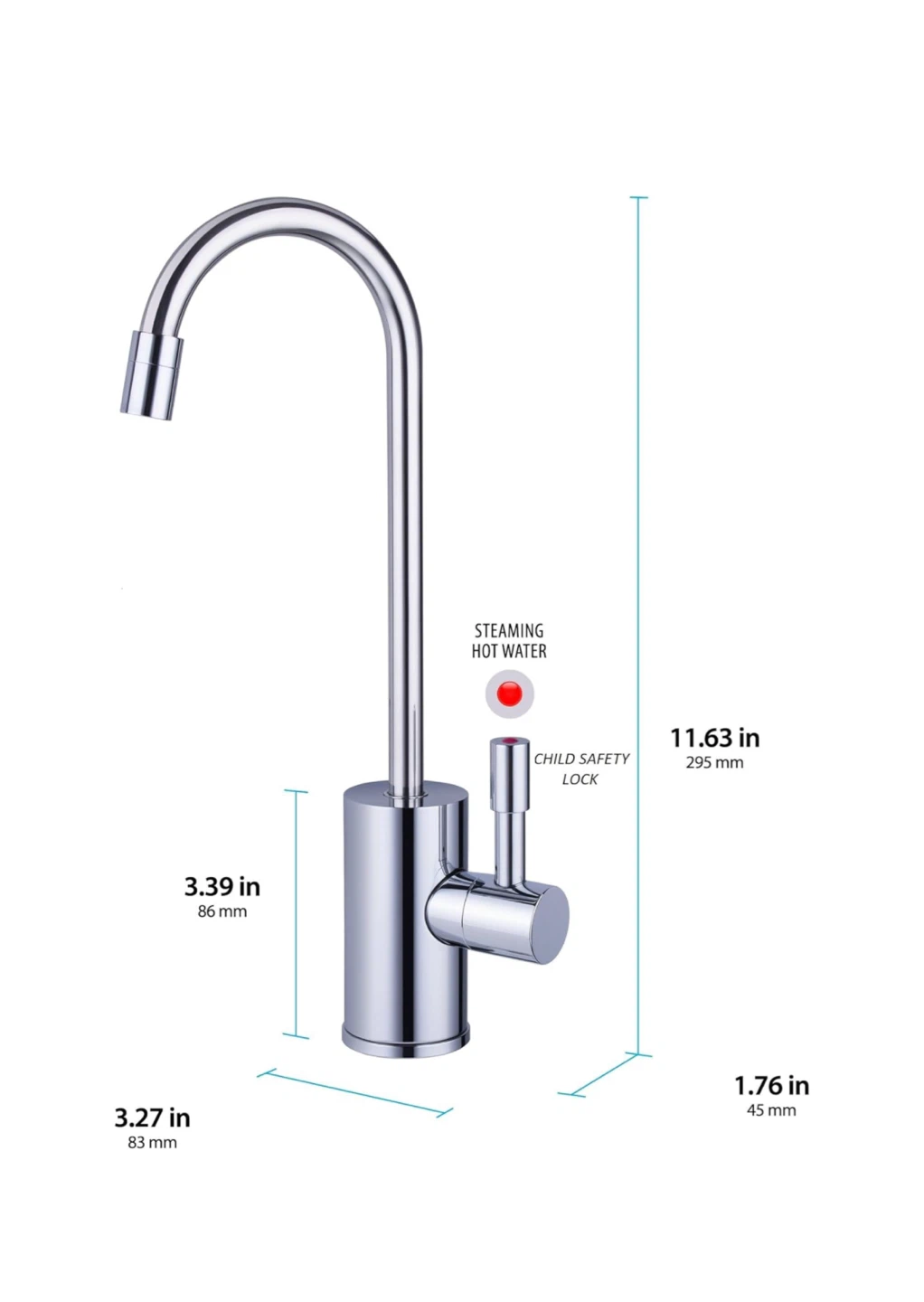 Ready Hot 41-RH-300-F570-CH Instant Hot Water Dispenser System - photo 4