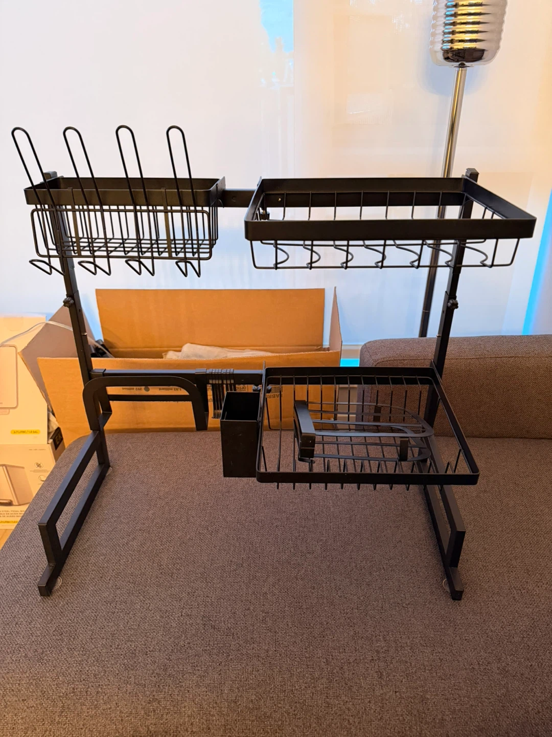 Adjustable Dish Drying Rack