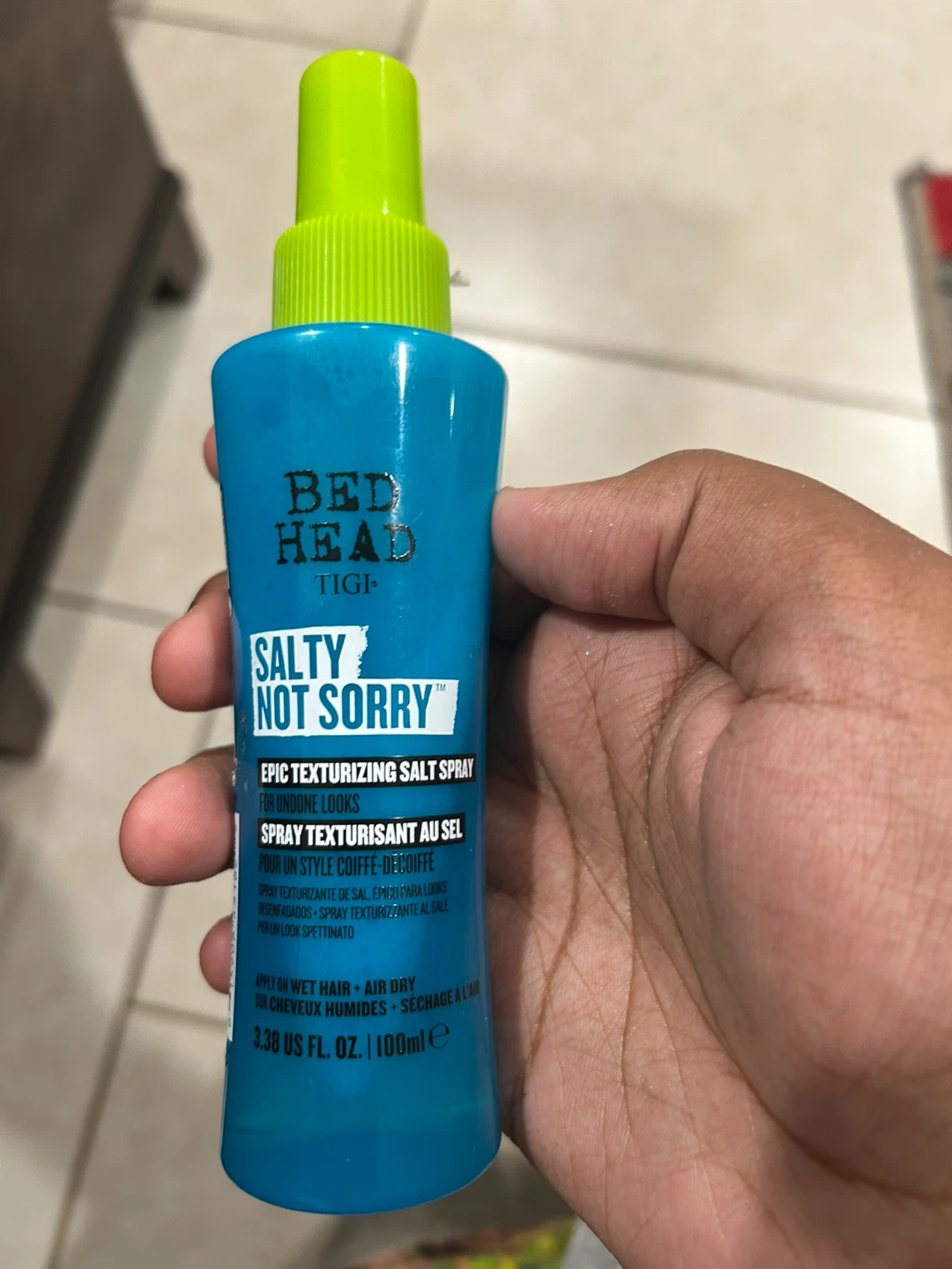 Bed Head TIGI Salty Not Sorry Epic Texturizing Salt Spray - photo 2