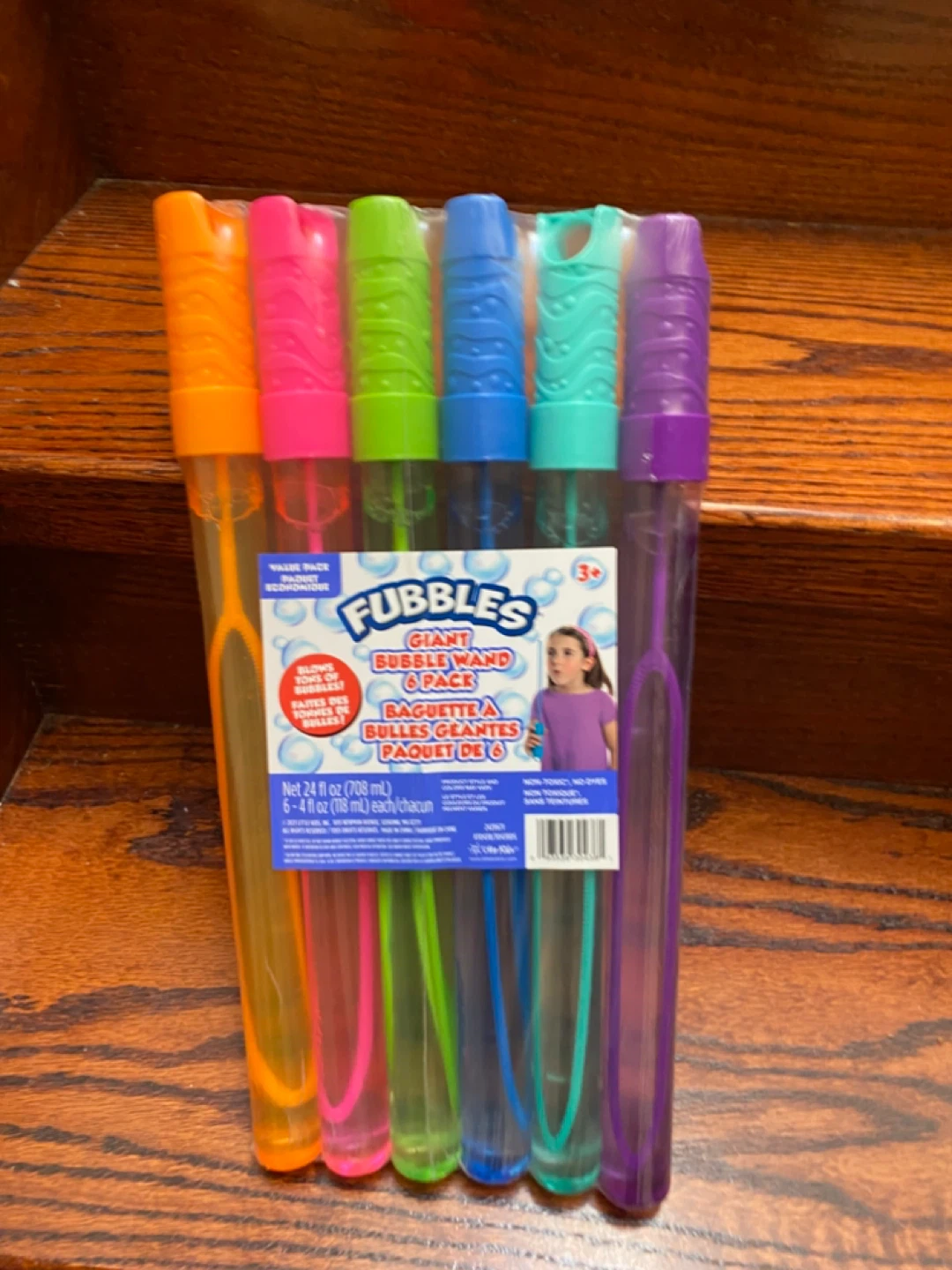 Fubbles Giant Bubble Wand 6 Pack