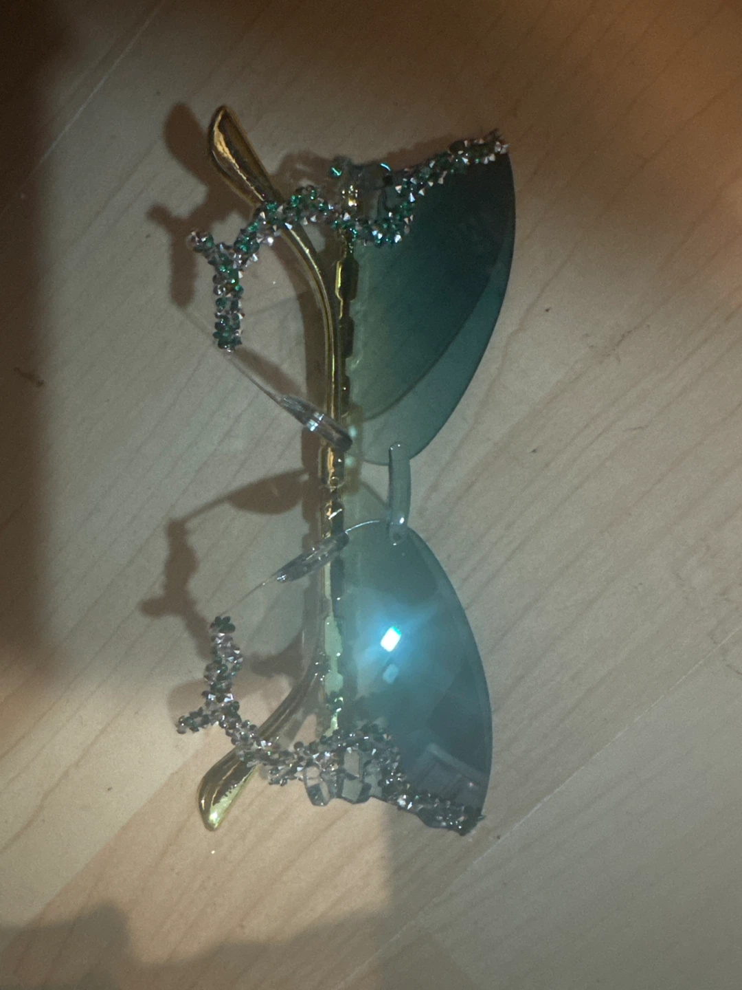 Butterfly Rhinestone Sunglasses