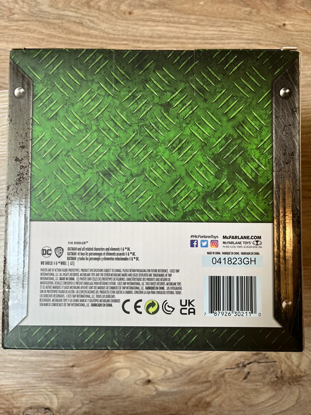 McFarlane Toys DC Direct The Riddler Puzzle Box - photo 3