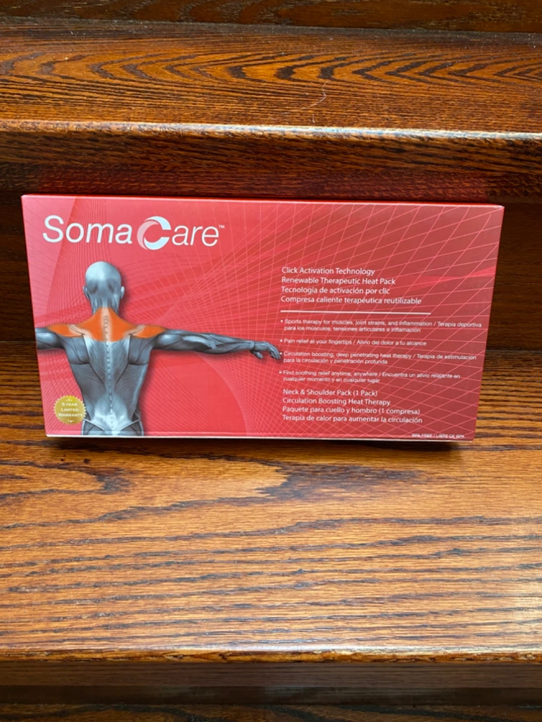 Soma Care Neck & Shoulder Pack Renewable Therapeutic Heat Pack
