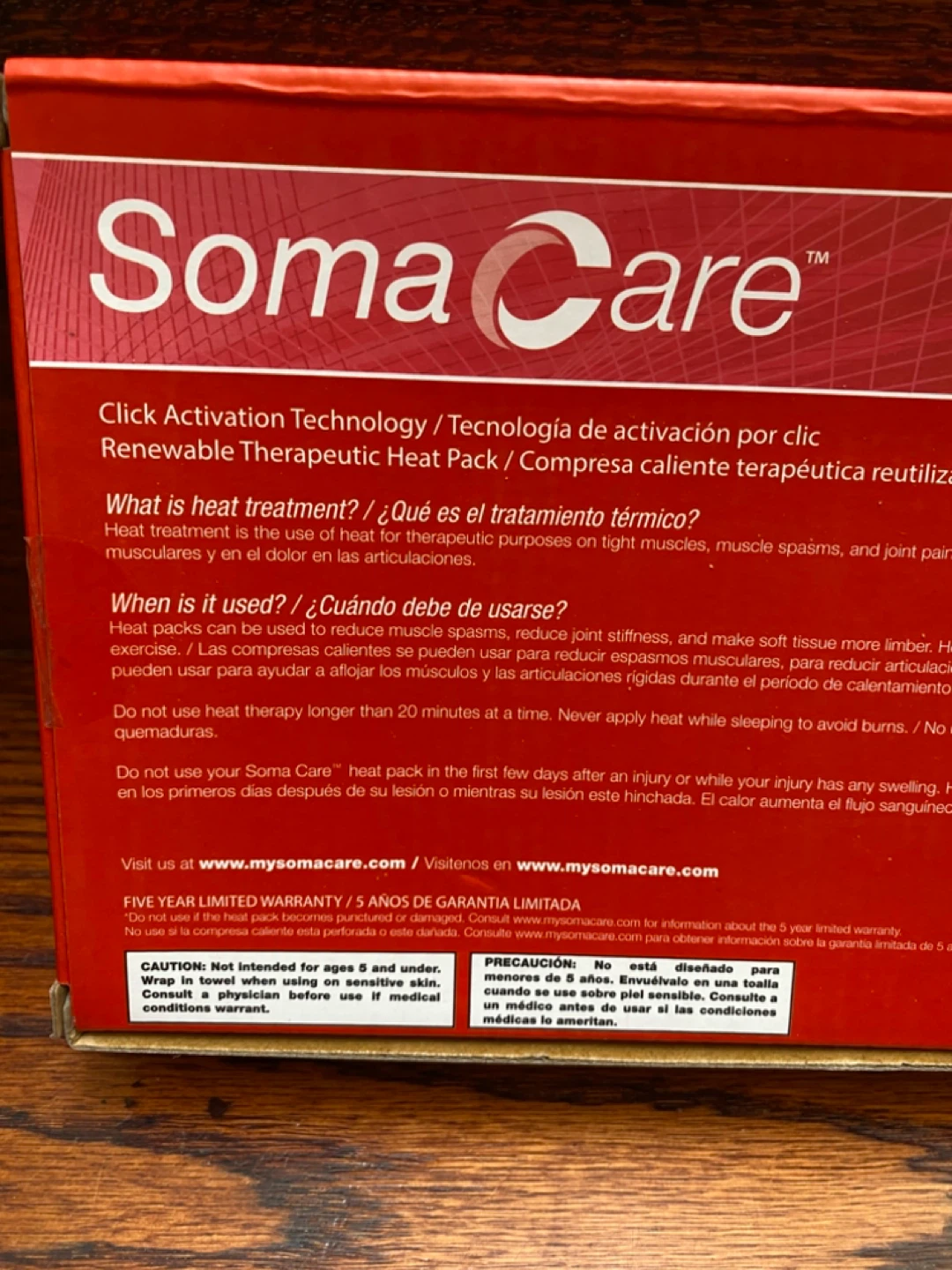 Soma Care Neck & Shoulder Pack Renewable Therapeutic Heat Pack - photo 3