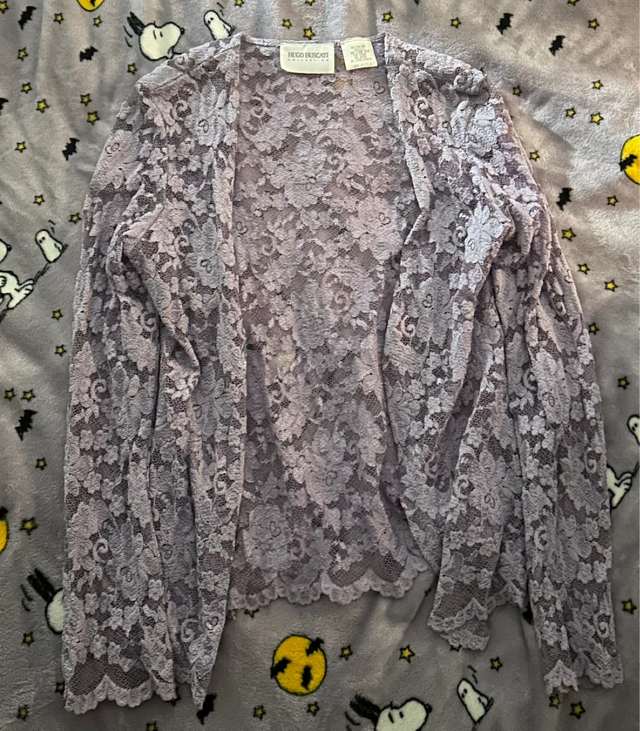Hugo Bisutti Lace Cardigan — 90’s Whisigoth