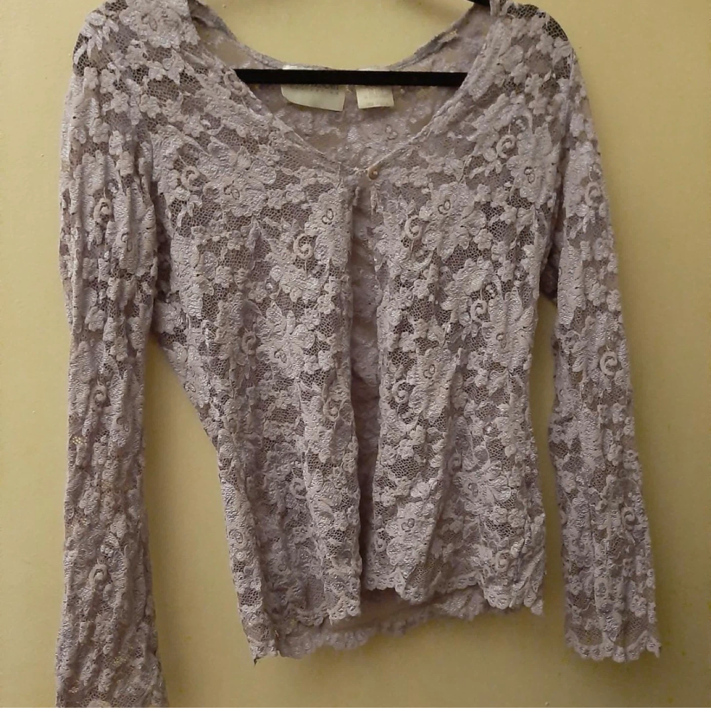 Hugo Bisutti Lace Cardigan — 90’s Whisigoth - photo 2