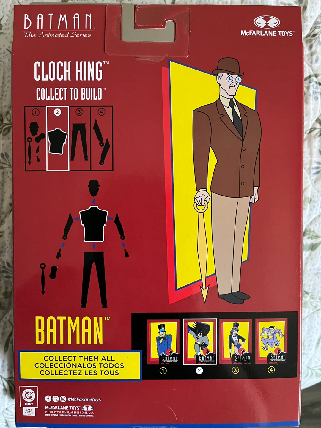 McFarlane Toys Batman The Animated Series Clock King - photo 2