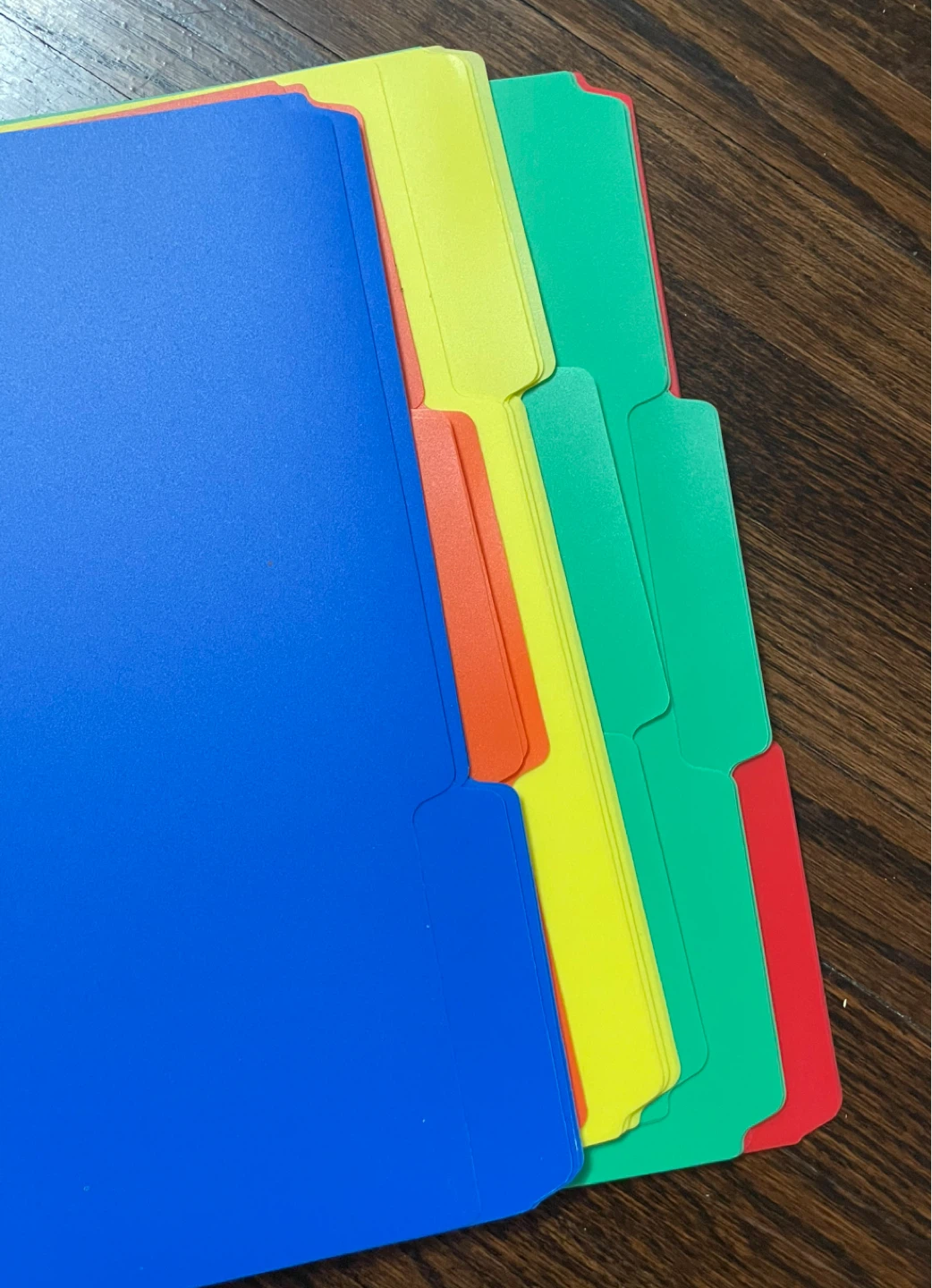 18 Pack Plastic File Folders - photo 2