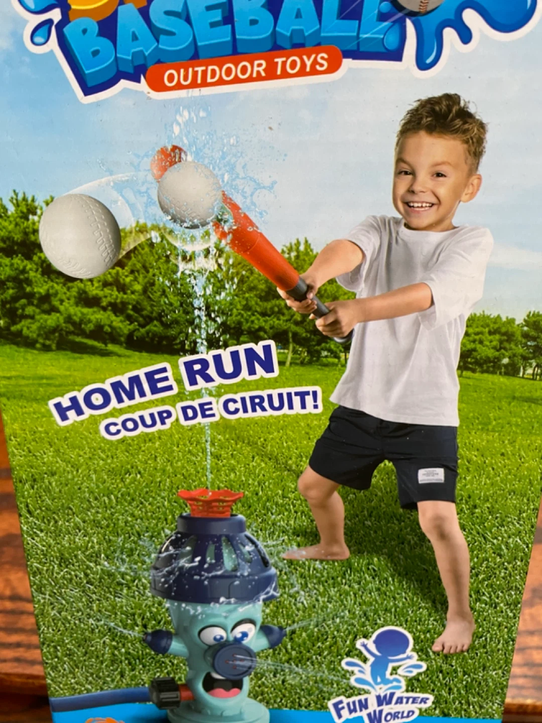 Fun Water World Splash Baseball Outdoor Toy - photo 2