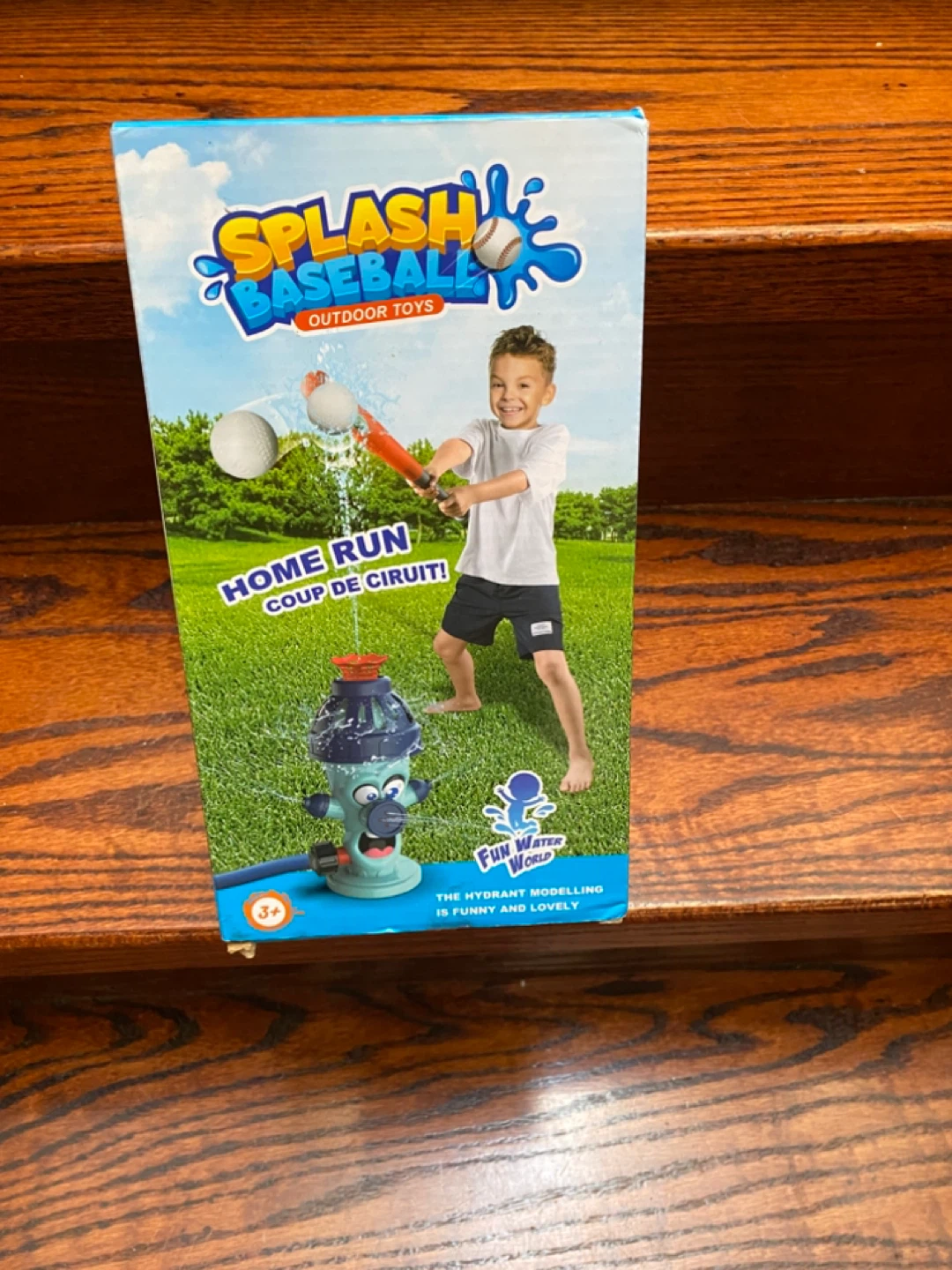 Fun Water World Splash Baseball Outdoor Toy