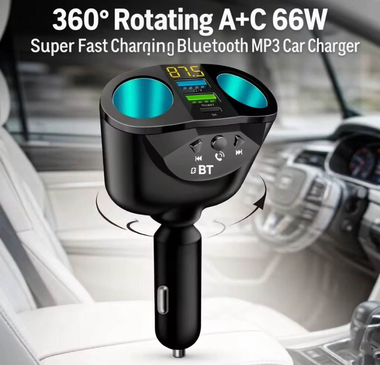 Fast charger with Bluetooth - photo 4