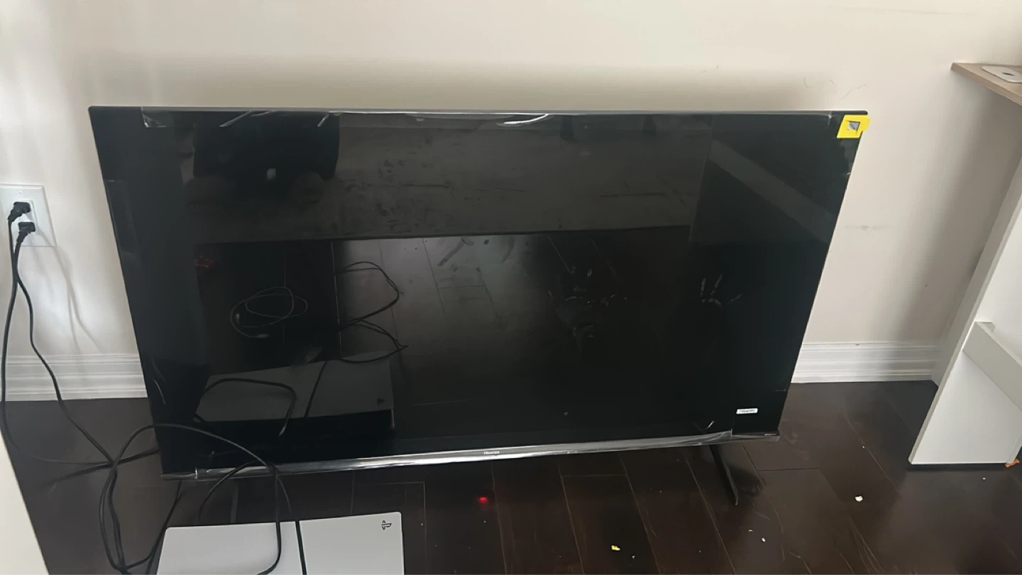 Hisense Black Television
