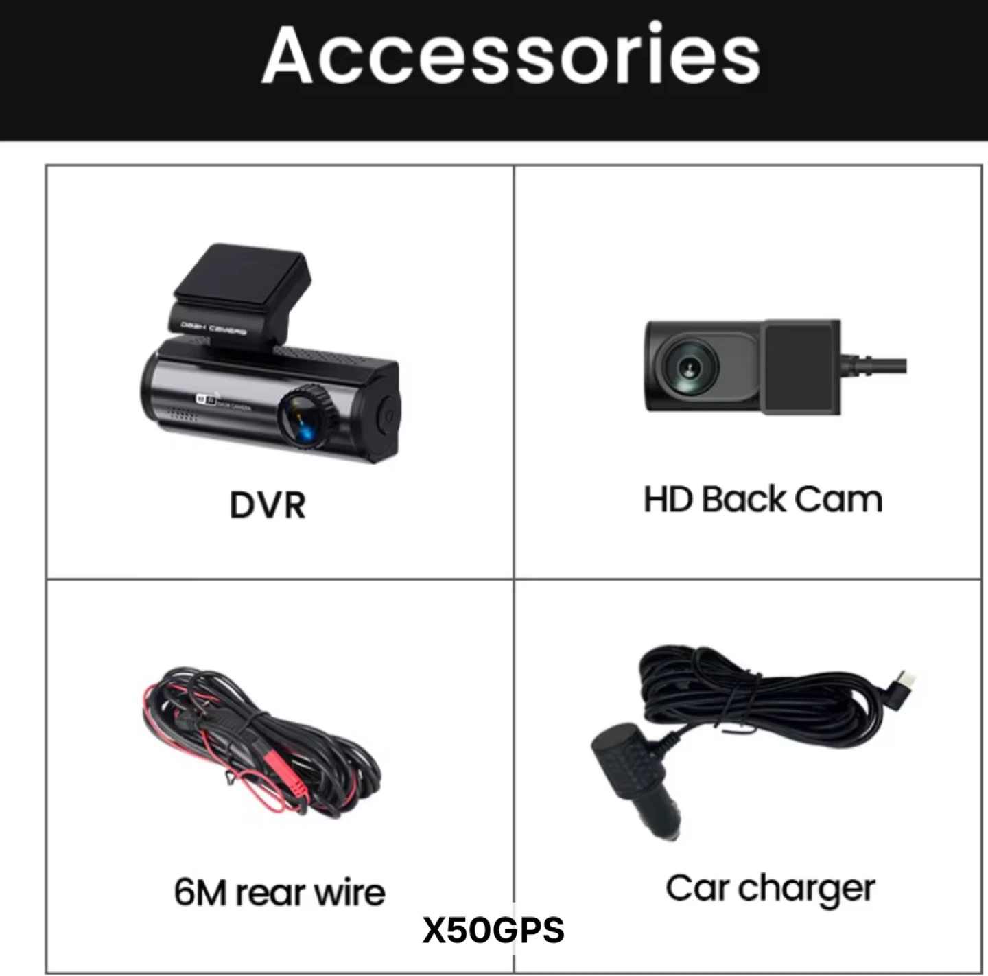 4K Dash Cam with Wifi and GPS tracking - photo 5