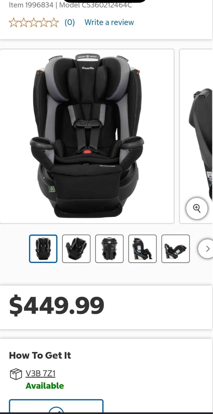 Evenflo Revolve Extend All-in-One Car Seat - photo 2
