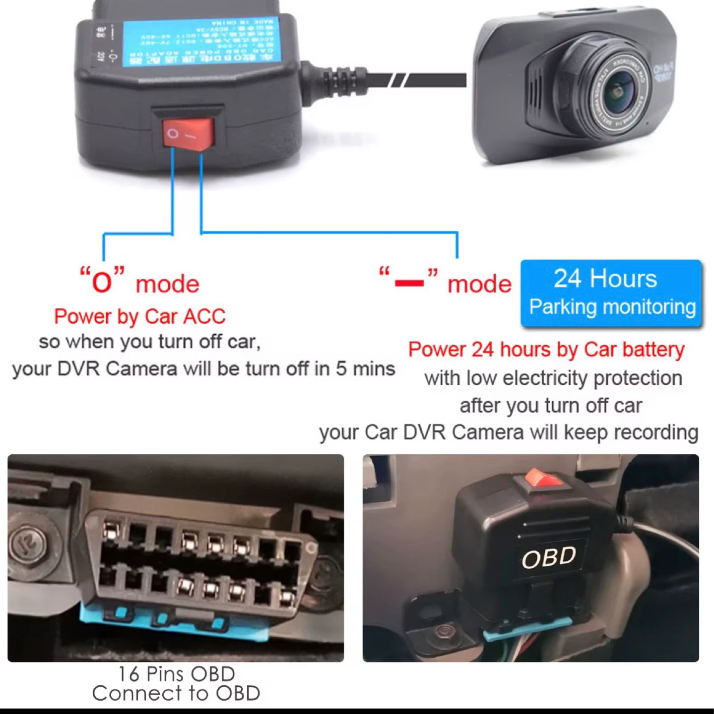 24 hours car monitoring Obd kit - photo 2