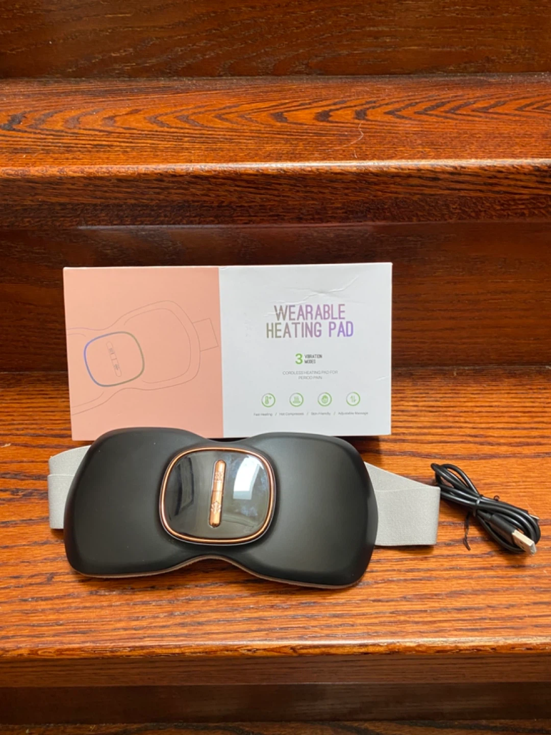 Wearable Heating Pad for Period Pain - Cordless & Adjustable