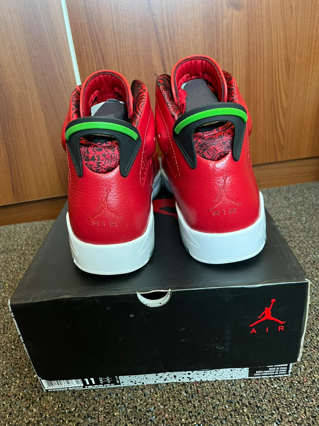Air Jordan 6 Retro Spizike Basketball Shoes - photo 3
