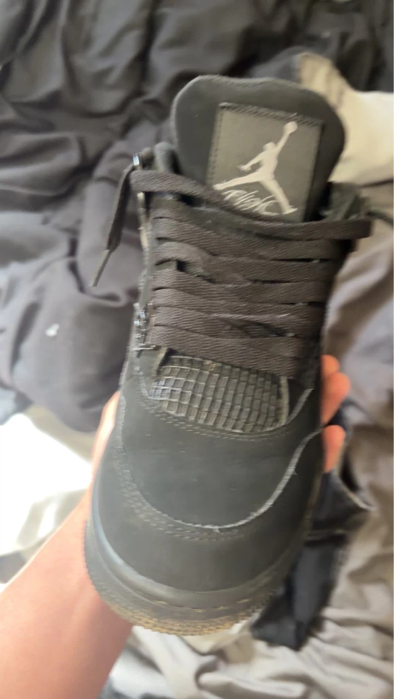 Air Jordan 4 Retro Black black cats