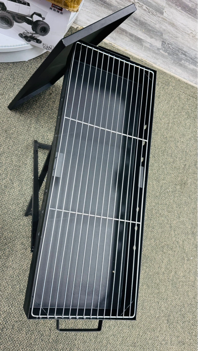 Black Portable Folding BBQ Grill , only cash - photo 3