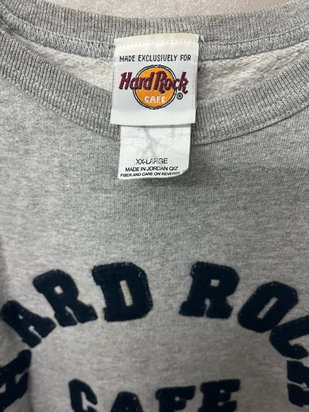 Hard Rock Cafe Men's Grey sweatshirt - photo 4