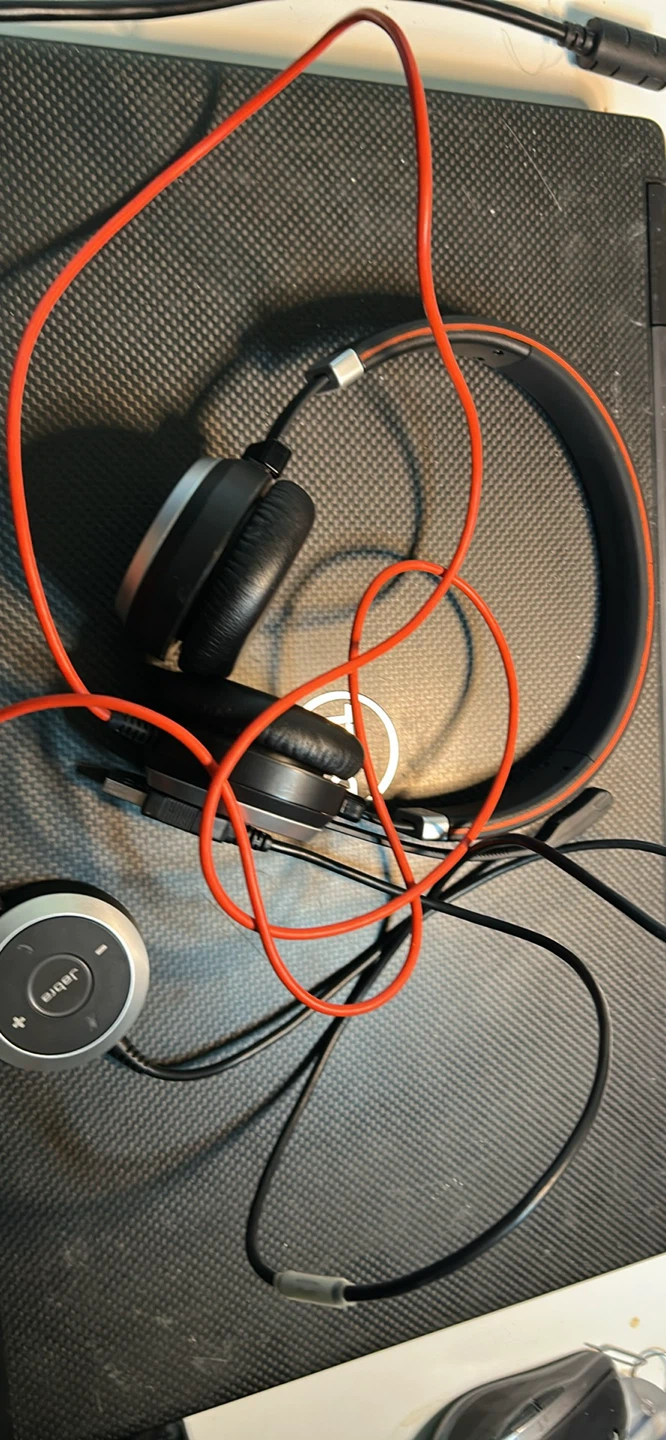 Jabra wired headset