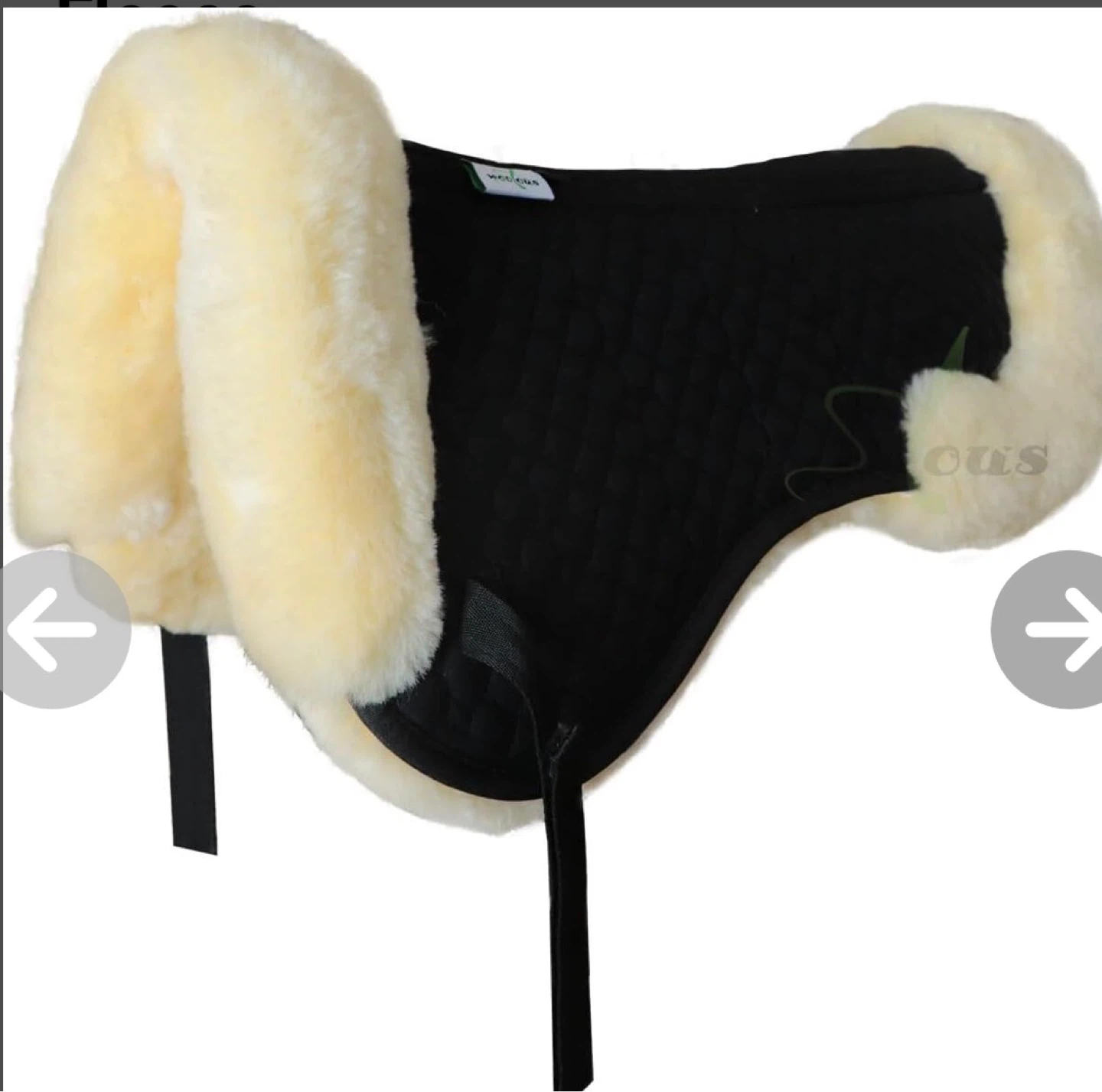 Winerger Sheepskin Saddle Pad