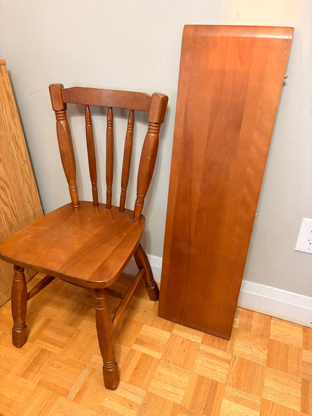 Wooden Chair and Table Top - photo 5