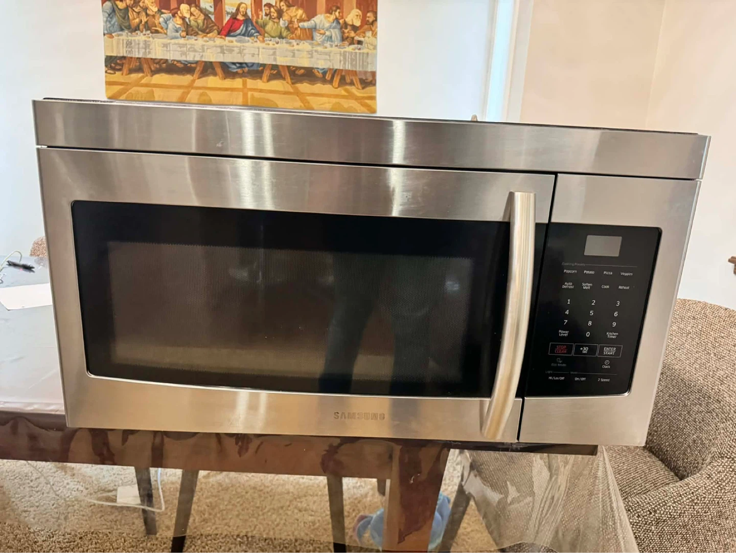 Samsung Over-the-Range Microwave ME16H706 - photo 2