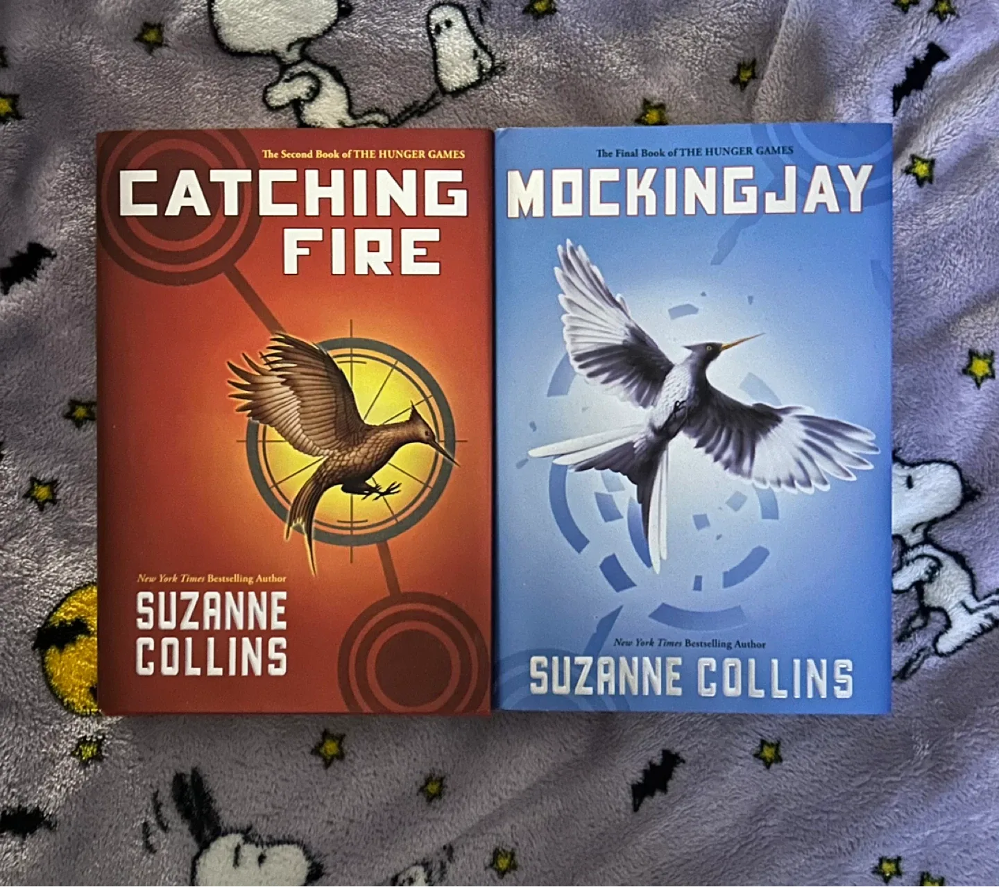 The Hunger Games: Catching Fire and Mockingjay Hardcover Books