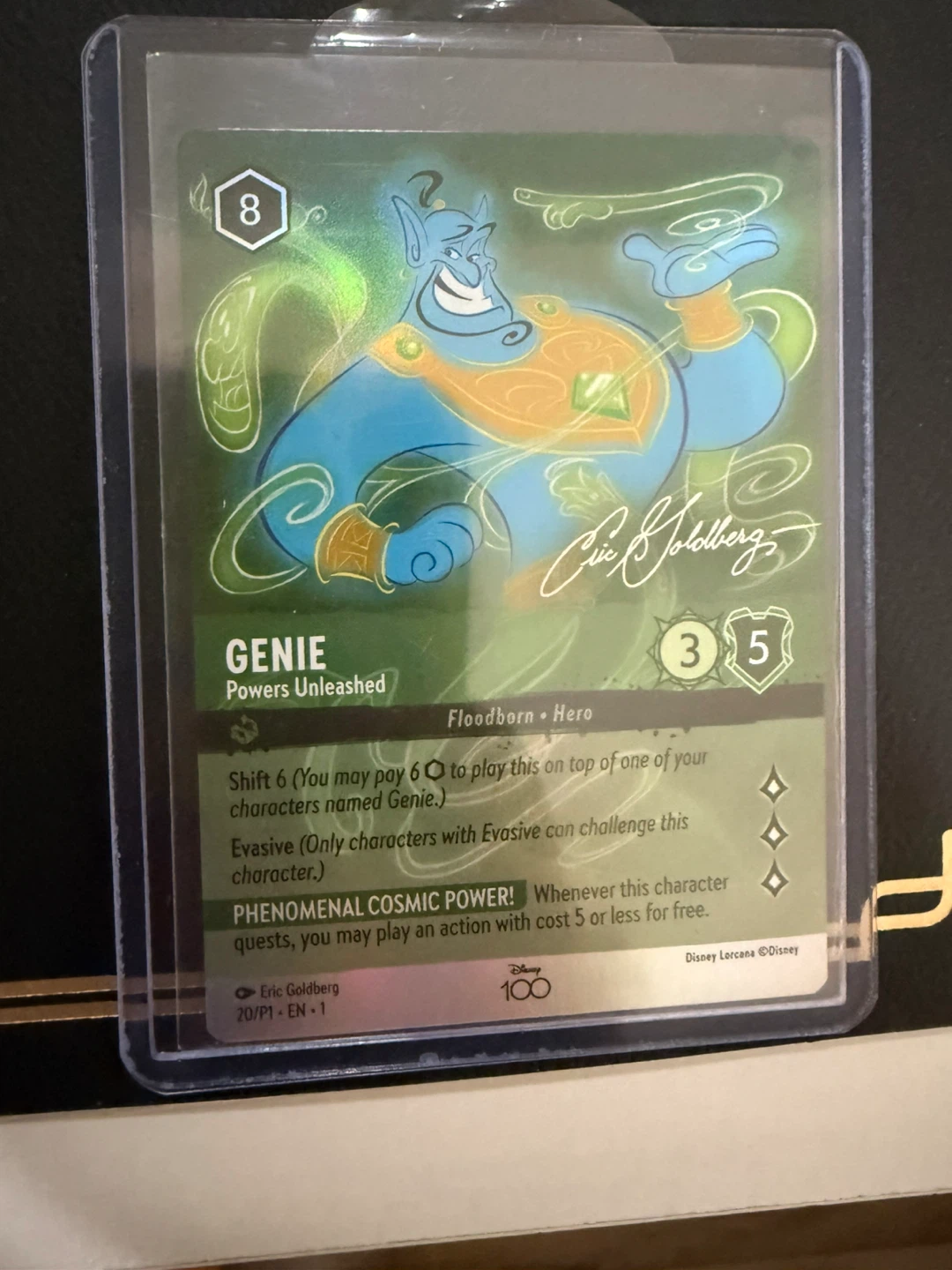 Disney Lorcana TCG Genie Card