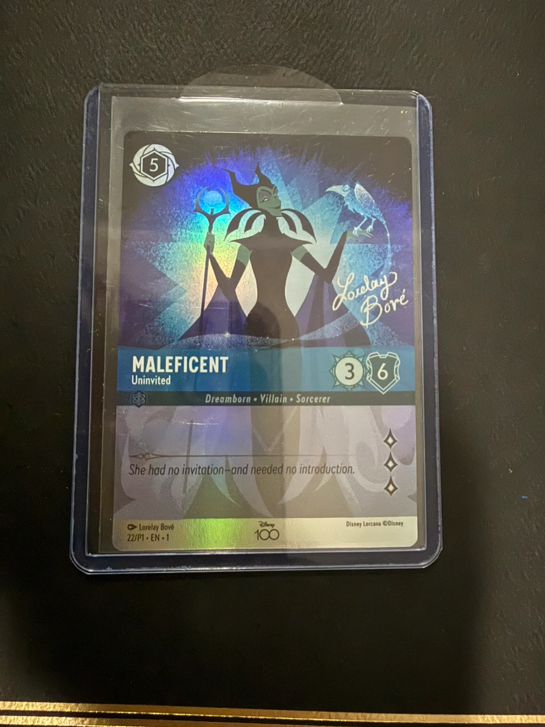 Disney Lorcana Maleficent TCG Card