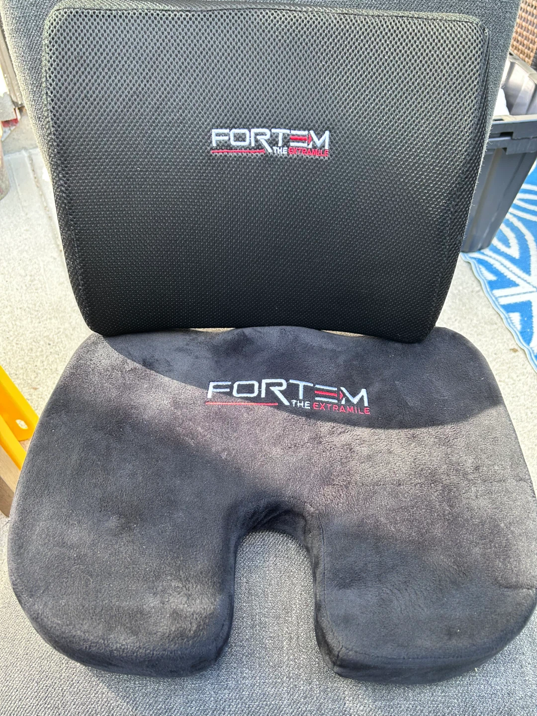 Fortem Lumbar Support Cushion and Seat Cushion Set